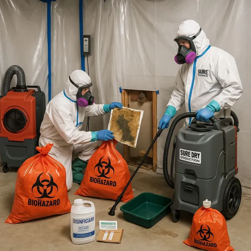 Contaminated Water Handling Protocols process in San Patricio County, TX