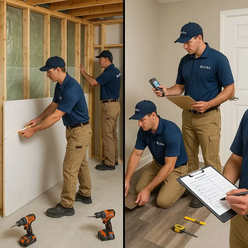Repairs and Reconstruction process in San Patricio County, TX